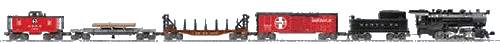 Lionel's New Santa Fe 0-8-0 Freight Set