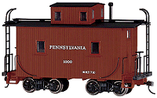 On30 Lighted Spectrum Caboose - Pennsylvania. Click for bigger picture.