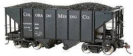On30 Spectrum 2-Bay Hopper Car - Colorado Mining Company. Click for bigger picture.