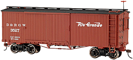 On30 Spectrum Boxcar - Denver and Rio Grand Western. Click for bigger picture.