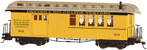 On30 Spectrum Combination Car - Denver and Rio Grand Western. Click for bigger picture.